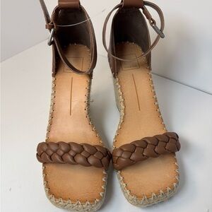 Dolce Vita Nilton Brown Braided Women's Espadrilles 9.5
